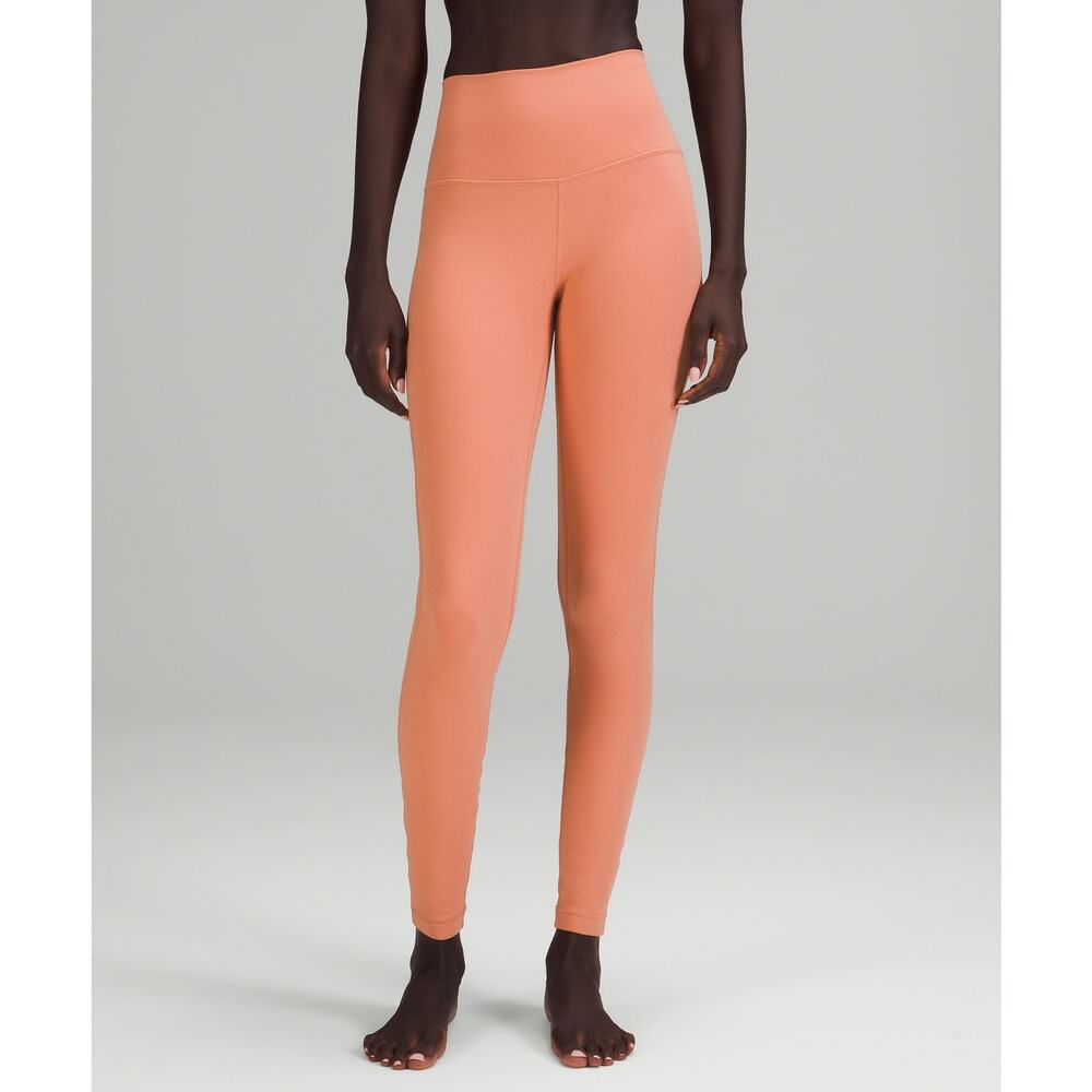 Lululemon 'Align' Orange High-Rise Pant Size 6